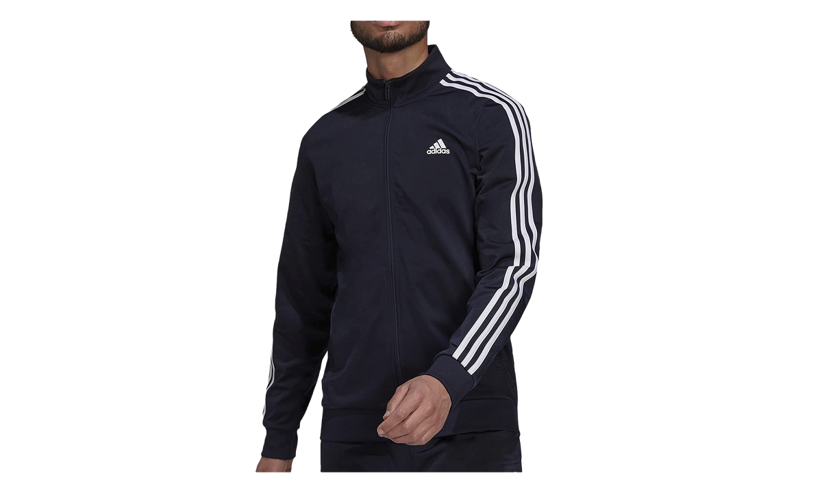 Essentials Warm-Up 3-Stripes Track Jacket "Legend Ink / White" H46100