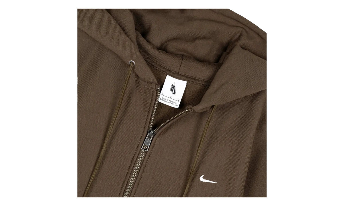 Solo Swoosh Full-Zip Hoodie "Dark Hazel" HV1084 212