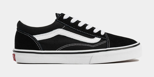 Old Skool Grade School Lifestyle Shoes (Black/White)
