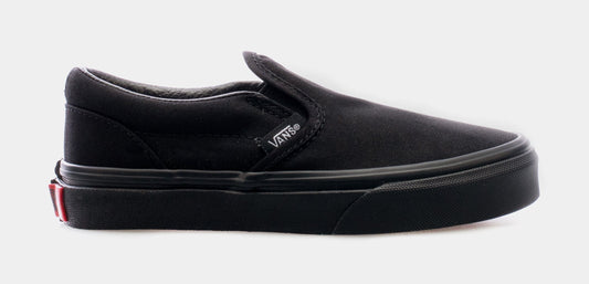 Slip On Preschool Skate Shoes (Black)