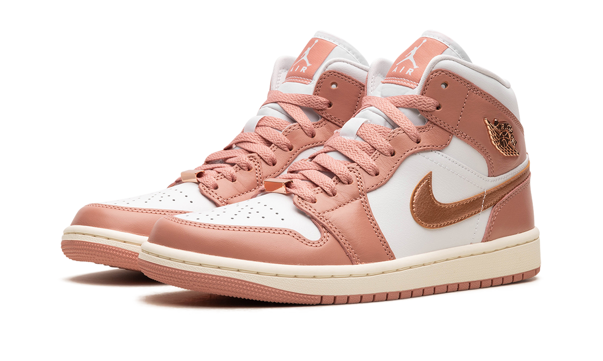AIR JORDAN 1 MID WMNS "RED STARDUST" FB9892 670