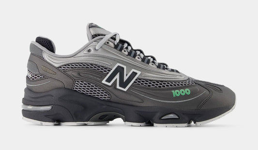 1000 Mens Running Shoes (Dark Silver Metallic/Lime Leaf)