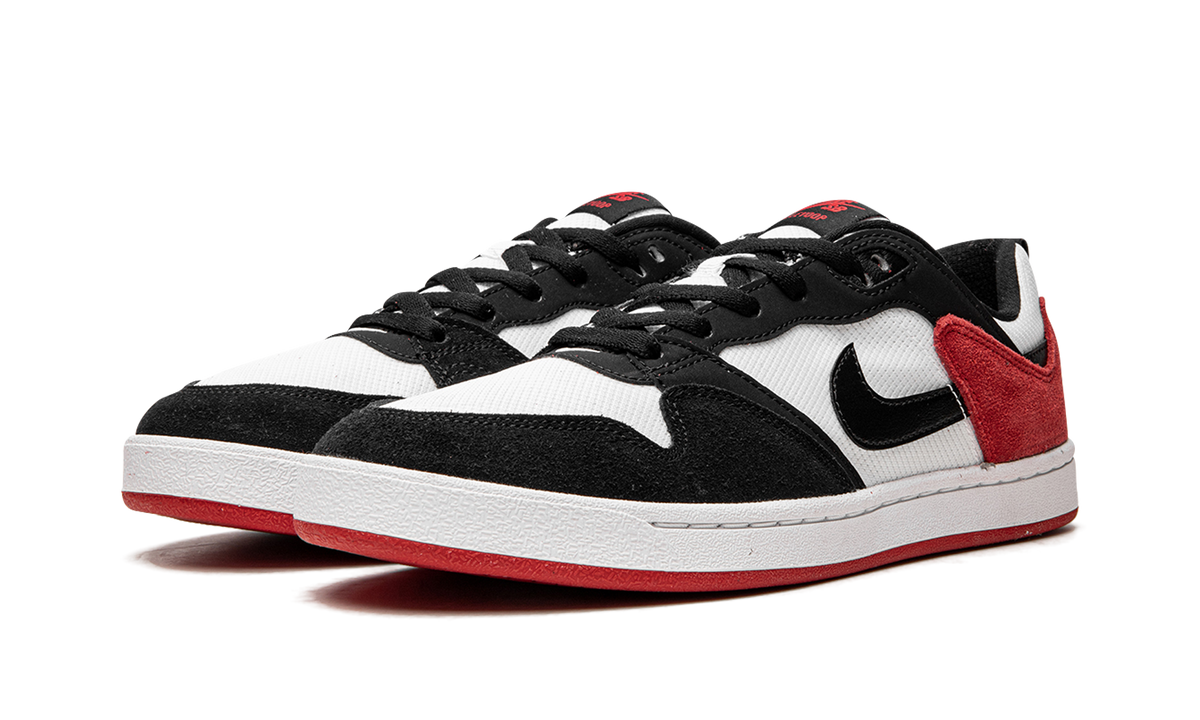 SB Alleyoop "White/Black-University Red" CJ0882 102
