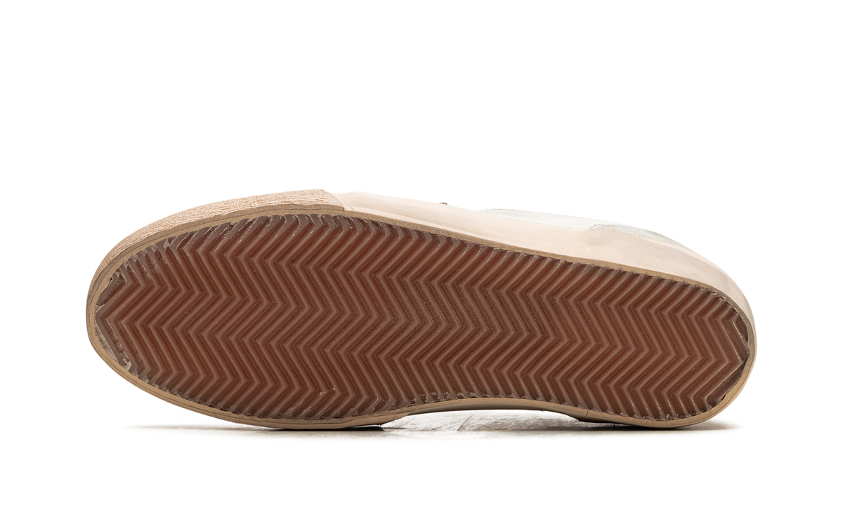 SSTAR 2 NYLON UPPER HF TONGUE SUEDE HEEL AND SPUR "WHITE ICE TAUPE" GWF00607.F005683.11638