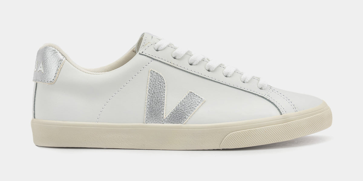Esplar Logo Womens Lifestyle Shoes (White/Silver)