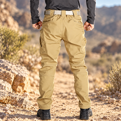 Men's Fleece-Lined Tactical Cargo Pants
