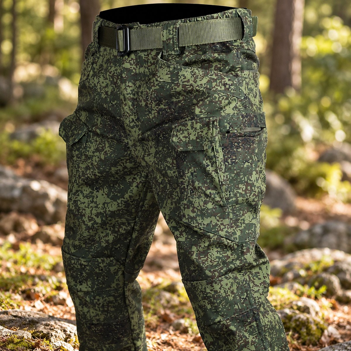 Men's Fleece-Lined Tactical Cargo Pants
