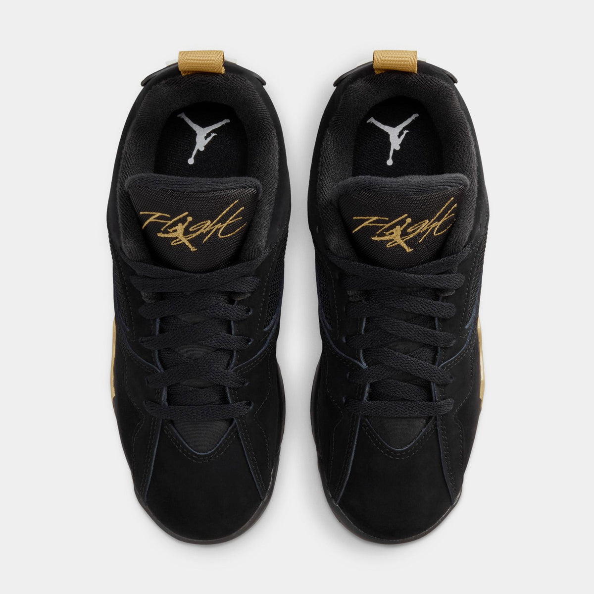MVP 92 Grade School Basketball Shoes (Black/Metallic Gold/Sail)