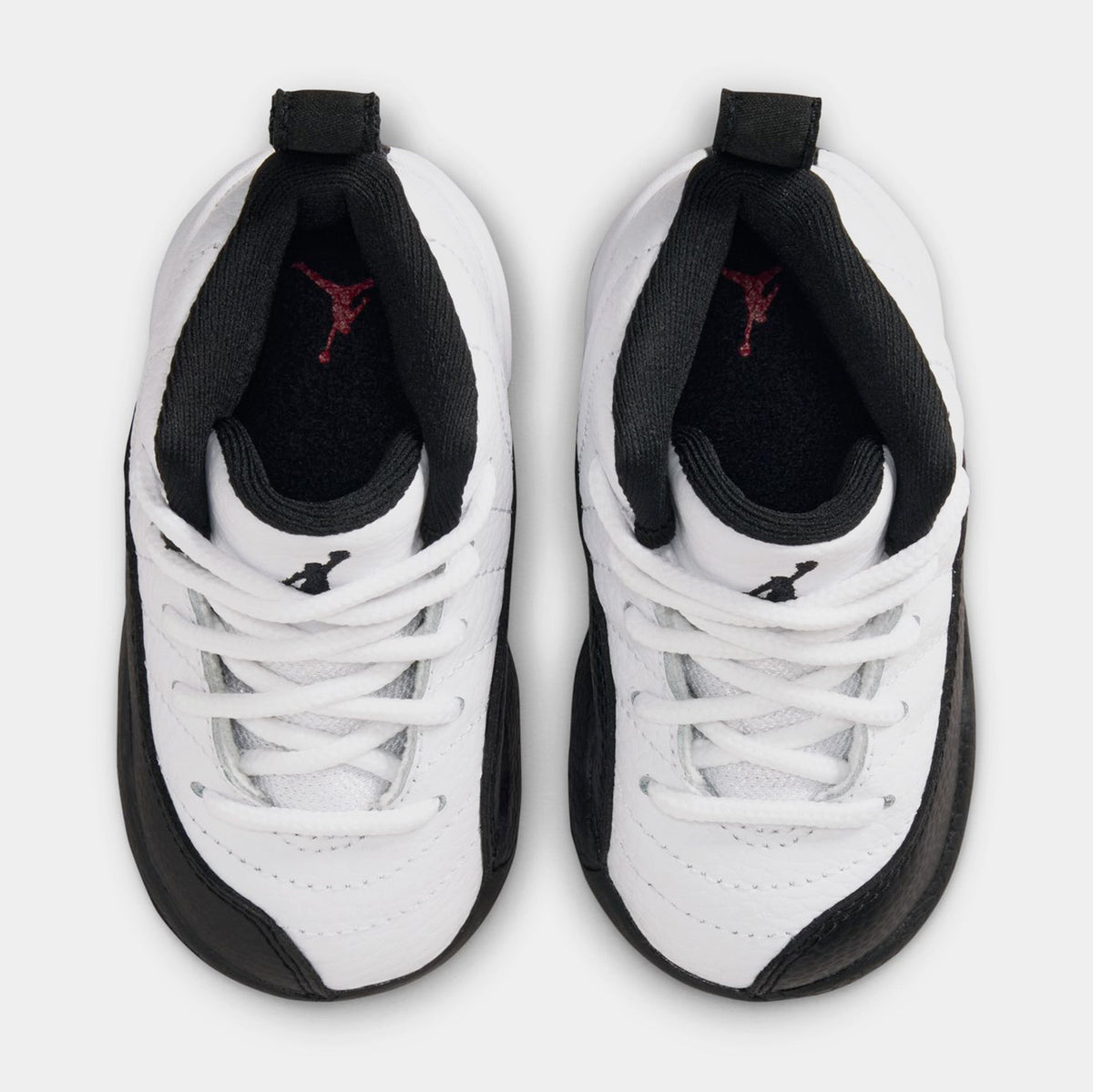 Air Jordan 12 Retro Taxi Infant Toddler Lifestyle Shoes (White/Black/Taxi)
