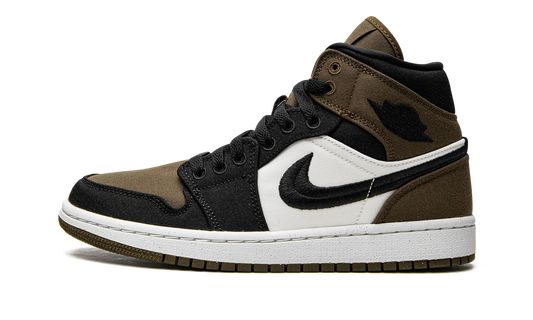 AIR JORDAN 1 MID SE WMNS "Olive Toe" DV0427 301