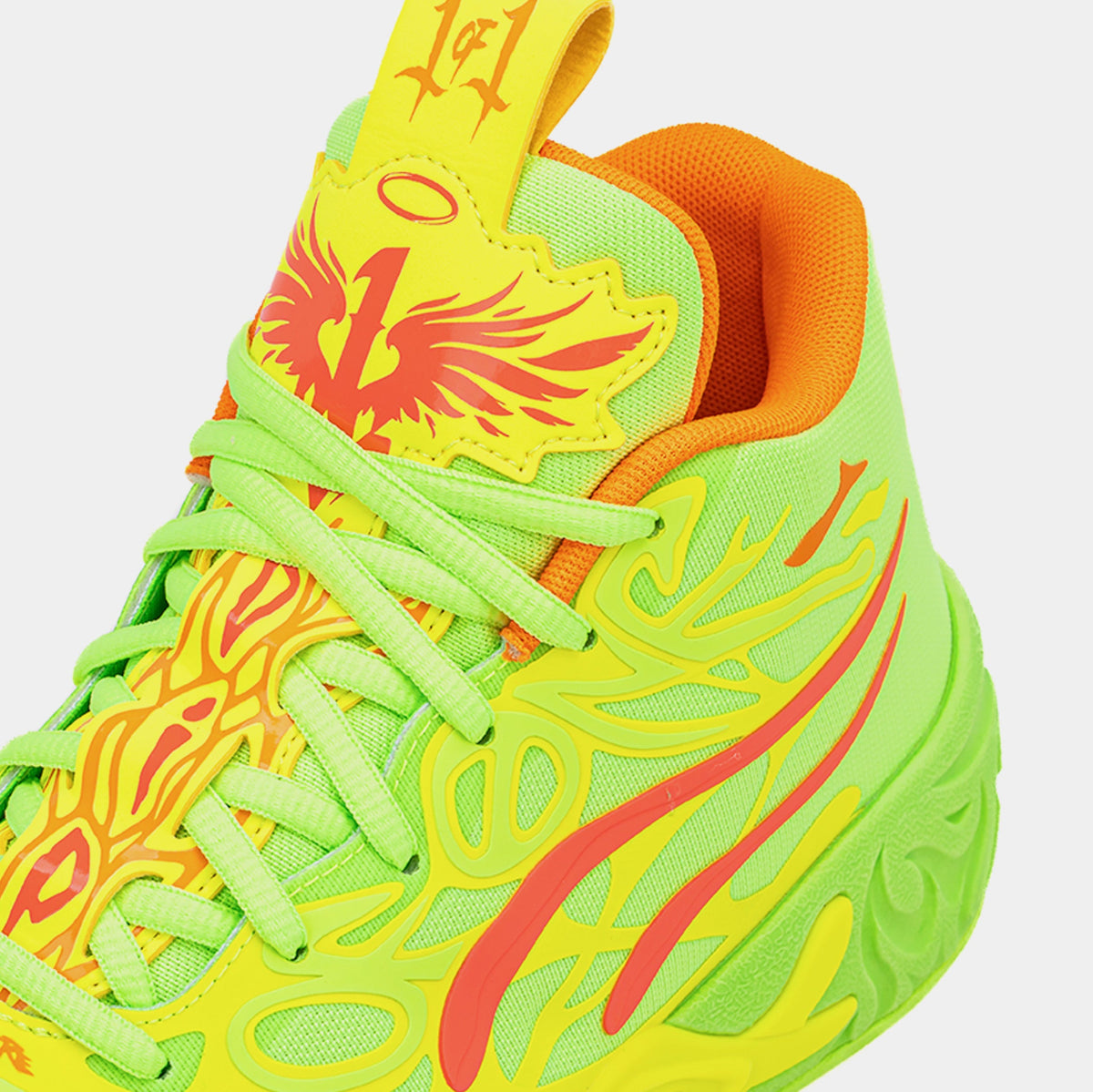 MB.04 Grade School Basketball Shoes (Green/Yellow)
