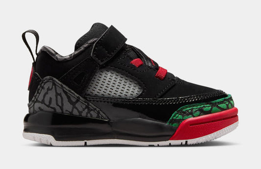 Spizike Low Infant Toddler Lifestyle Shoes (Black/Vasity Red/Classic Green/White)
