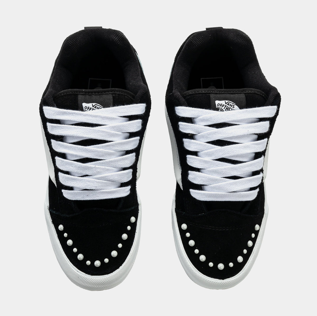 Knu Skool Mens Lifestyle Shoes (Black/White)