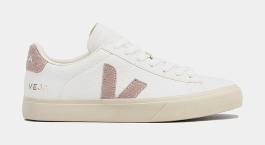 Campo Leather Womens Lifestyle Shoes (White/Pink)