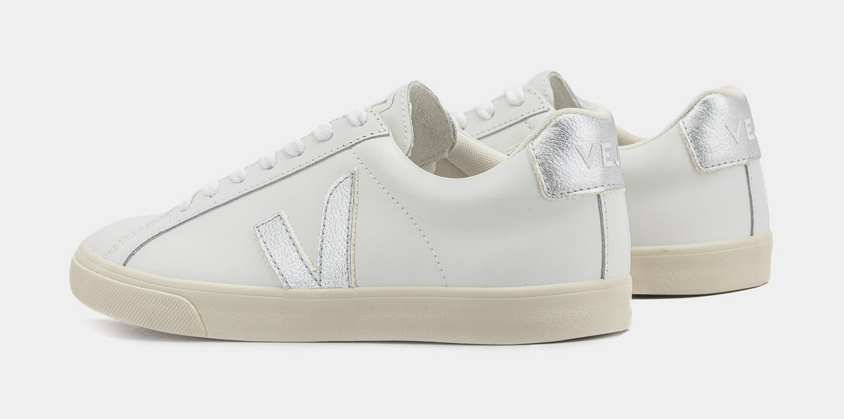Esplar Logo Womens Lifestyle Shoes (White/Silver)