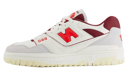 New Balance 550 "Sea Salt / True Red" BB550EMR