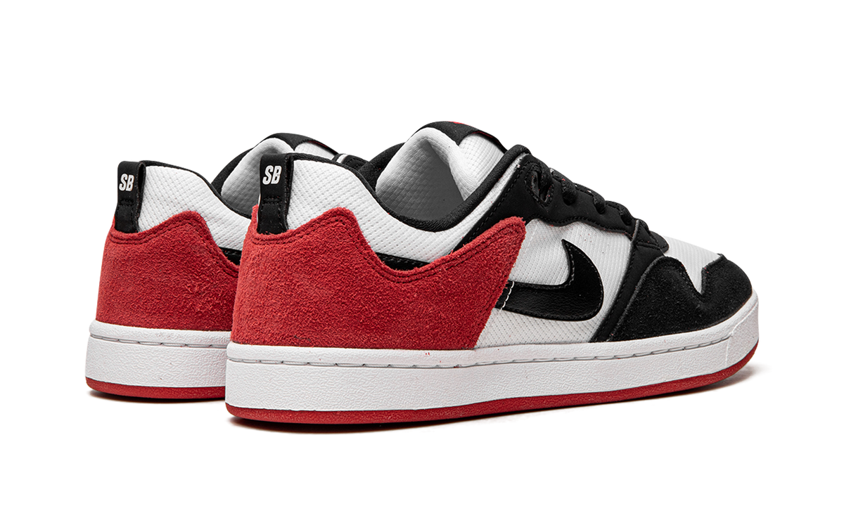 SB Alleyoop "White/Black-University Red" CJ0882 102