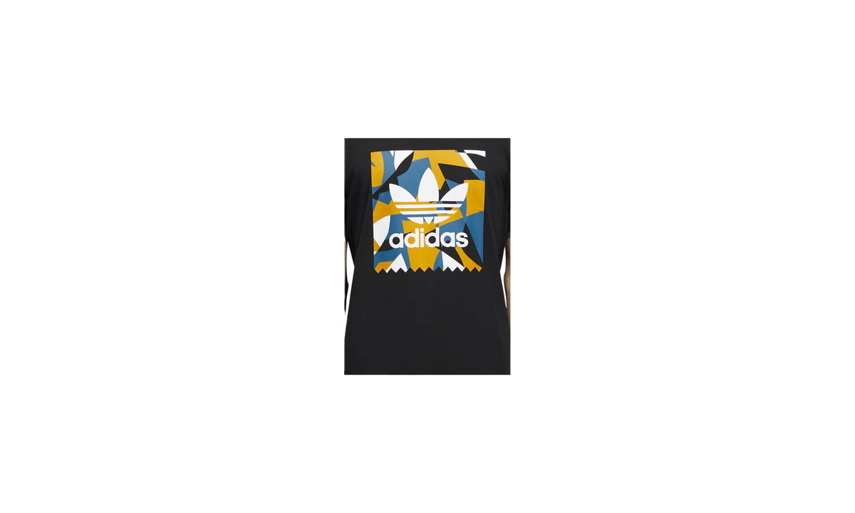 Collage Blackbird Tee "Black Teal Yellow" DH3941
