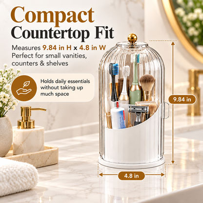 Durable Modern Acrylic Rustproof Toothbrush Holder