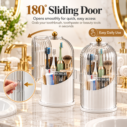 Durable Modern Acrylic Rustproof Toothbrush Holder
