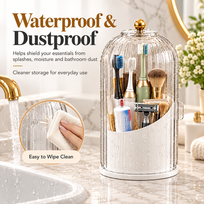 Durable Modern Acrylic Rustproof Toothbrush Holder